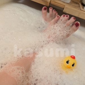 あわあわしながら