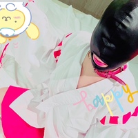 巫女服×全頭マスク