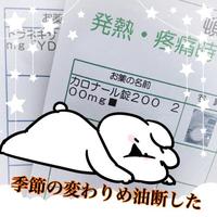 昨夜から感じてた