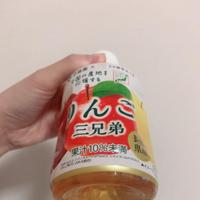 ヴィンテージの、お品と朝摘みりんごジュース