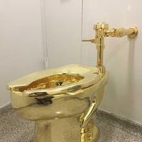 金のトイレを見つけた！