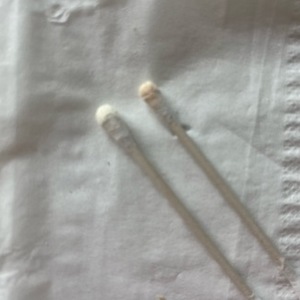 耳垢🩷右の方が沢山汚れてた🩷🩷🩷