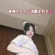 女装でソファーに縛り付けて緊縛とアナル攻め💕