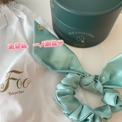 先日ご主人様から可愛いシュシュをいただきました♡  普段から