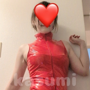 赤のハイレグボンデージ
