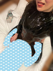 初ラバーキャットプレイ！