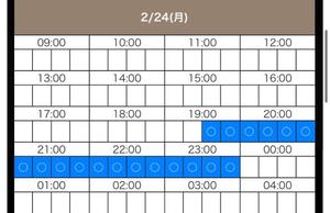 祝日出勤します