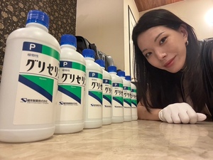 グリセリンの差し入れ