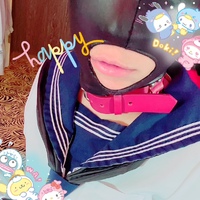 全頭マスク×半袖セーラー服