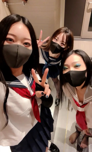 賑やか