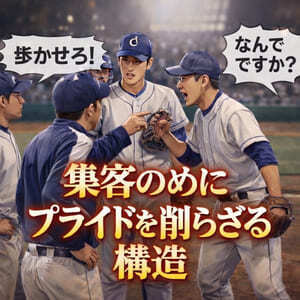 第313夜 集客のためにプライドを削らざるを得ない構造