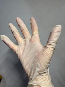 ラテックス手袋で保湿