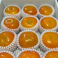 お歳暮に柿を頂きました！！