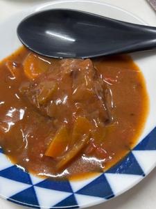 鹿肉の赤ワイン煮込み