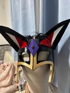 新悪の女幹部のマスク完成しました
