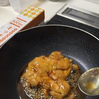 昨日の夕飯は照り焼きチキン