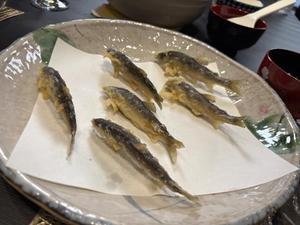 小鮎の天ぷら