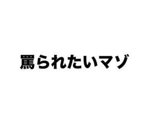 お礼日記罵り希望のマゾ、ちょっと呂律回らなくてごめんね!!