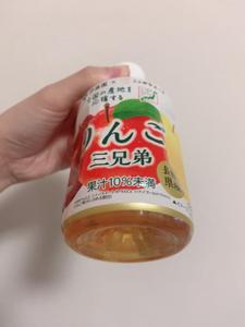 ヴィンテージの、お品と朝摘みりんごジュース