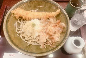 友達とお蕎麦食べに行った〜🩷さっぱり!!\( ˆoˆ )/