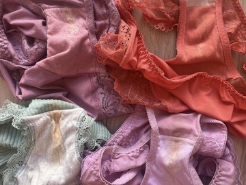 パンツいい感じで臭く汚れてきた🩷来週のお知らせ🩷