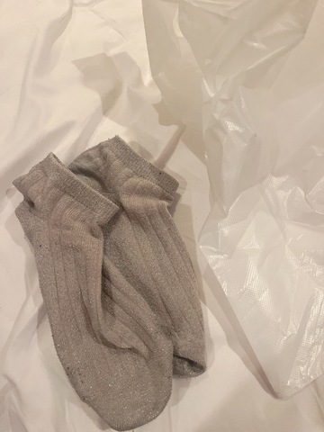 顔や鼻や耳や乳首を舐められ、臭い靴下を持って帰りたい