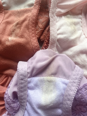 パンツ更に沢山汚しちゃったぁ🩷🩷🩷