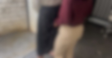 今度は外で触ってあげる🩷🩷🩷