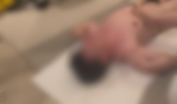 おしっこ全部飲んだみたいだから、休憩するね🩷