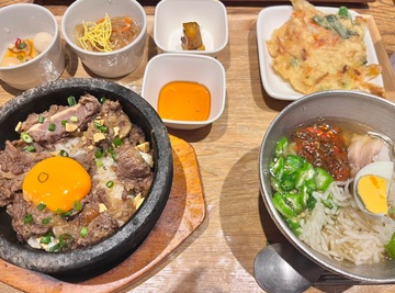 久しぶりの韓国料理(^∇^)🩷🩷