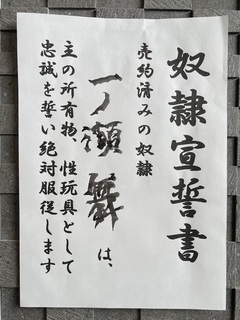 昨日はT様が縛りに来ていただきました。 少し特別な時間を過ご