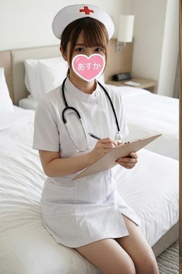 あすかです。 今日は夜から出勤します♪ お部屋へ向かう前