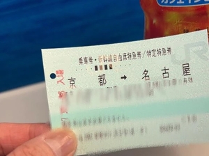 🚅乗車しました