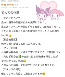 【お礼写メ日記】