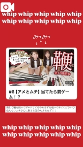 🔰初心者が鞭打ってみた🔰