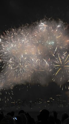 本日出動です‼︎ 花火(๑>◡<๑)