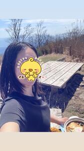 山頂で鍋焼きうどんたまよりです