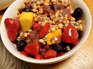 お手軽アサイーボウル