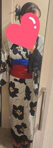 浴衣着ました