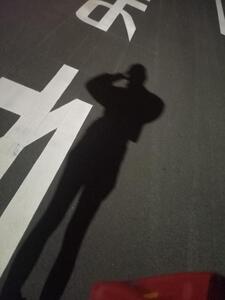 深夜のお散歩♀