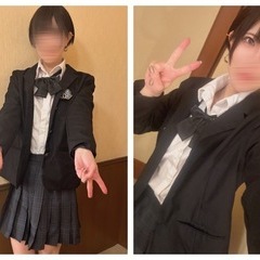 ブレザー着て、ご奉仕して…