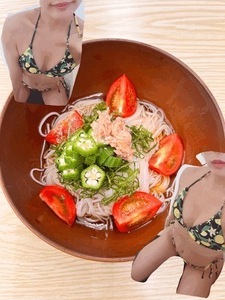 そうめんと水着と私