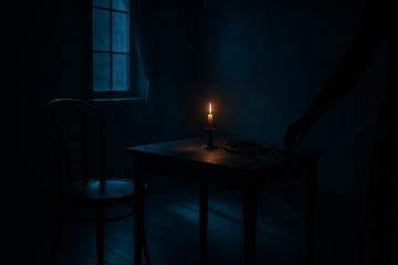 光の中の沈黙。