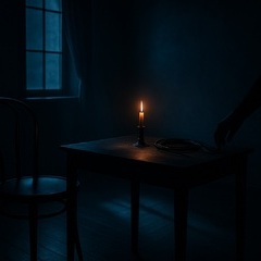 光の中の沈黙。