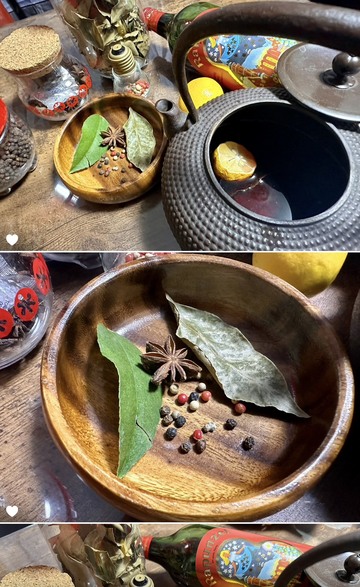 今夜の余韻と、甘いホットワインのひととき🍷