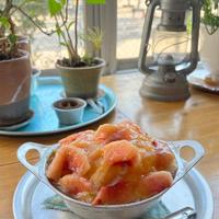 桃🍑のかき氷🤤