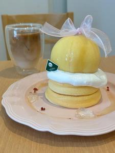 桃🍑のパンケーキ🥞🤤